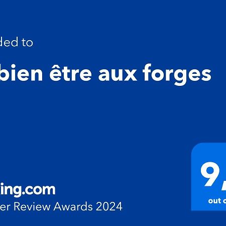 Le Bien Etre Aux Forges Villa Céaux Eksteriør billede